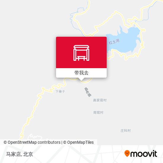 马家店地图