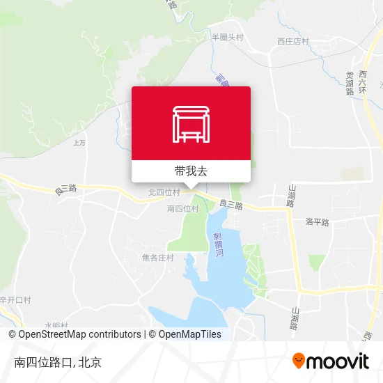 南四位路口地图