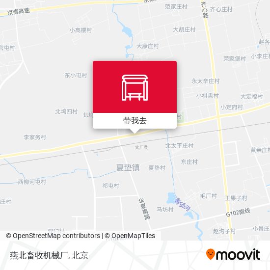 燕北畜牧机械厂地图