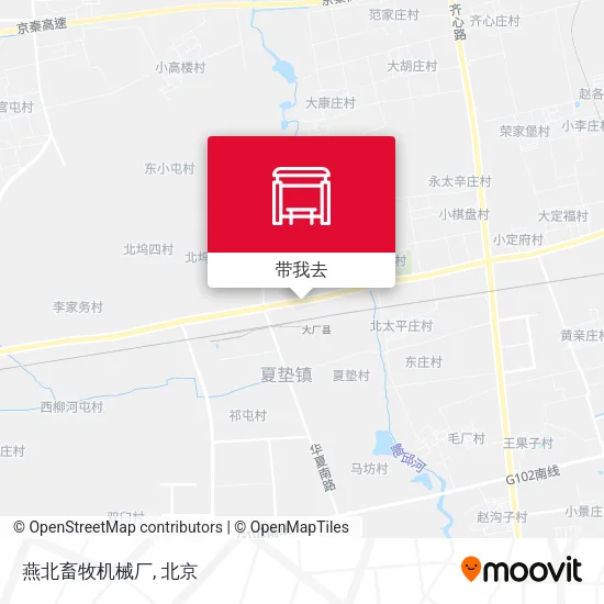 燕北畜牧机械厂地图