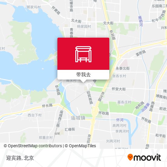 迎宾路地图
