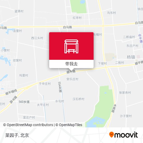 菜园子地图