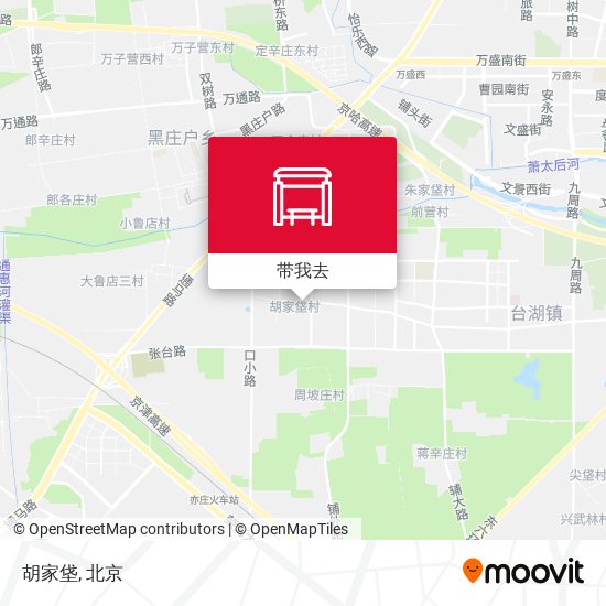 胡家垡地图