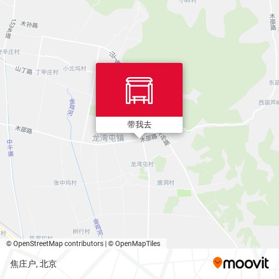 焦庄户地图