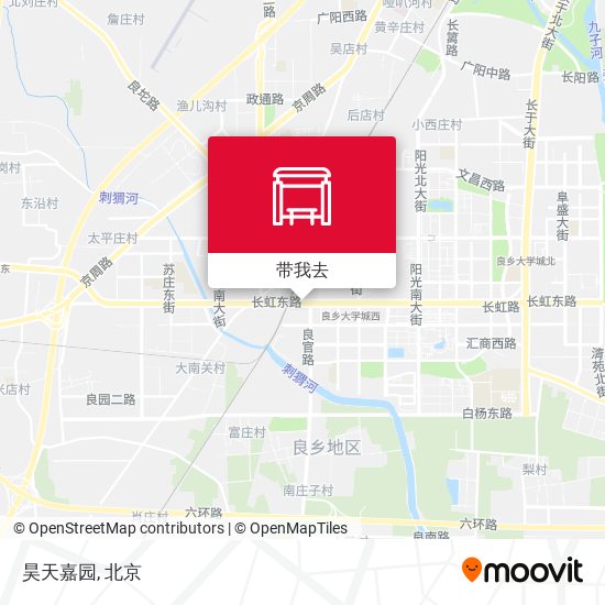 昊天嘉园地图