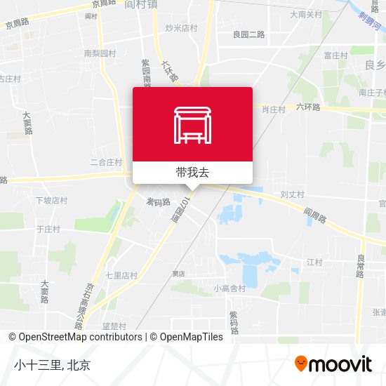 小十三里地图