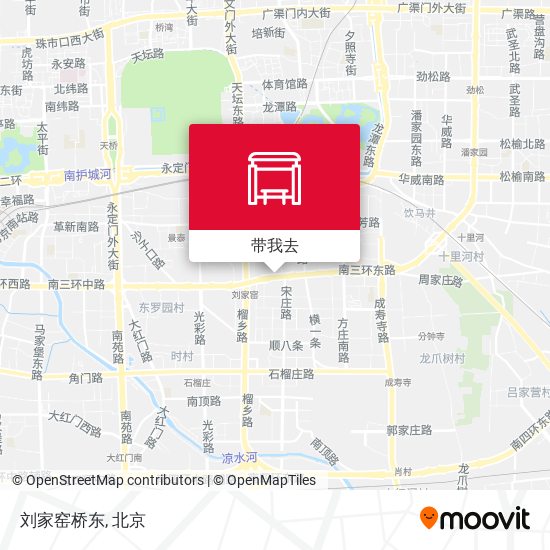 刘家窑桥东地图