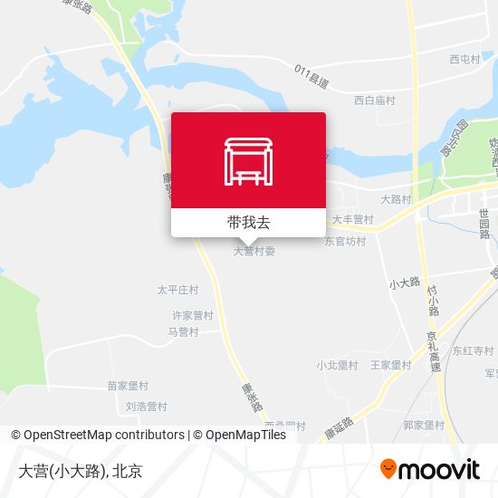 大营(小大路)地图