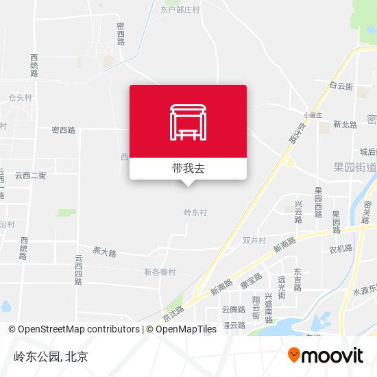 岭东公园地图