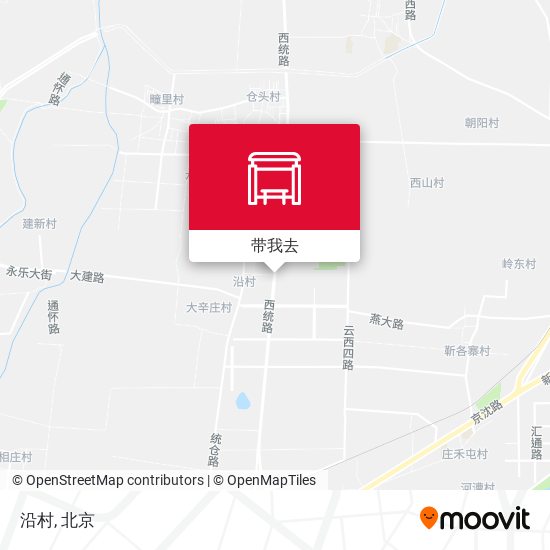 沿村地图