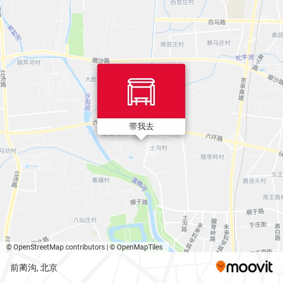前蔺沟地图