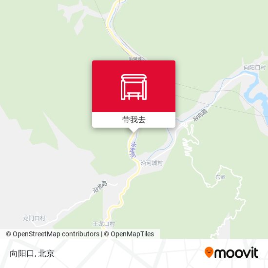 向阳口地图