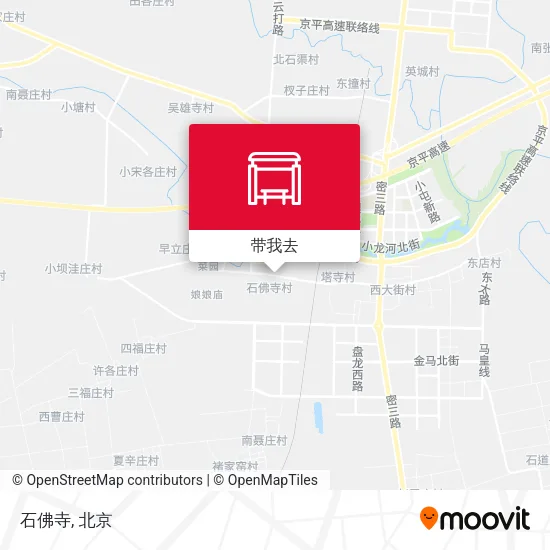 石佛寺地图