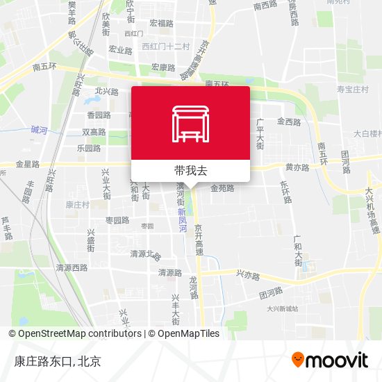 康庄路东口地图