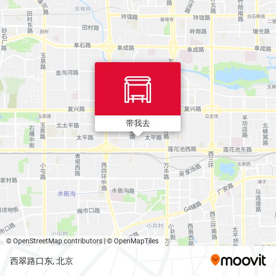 西翠路口东地图