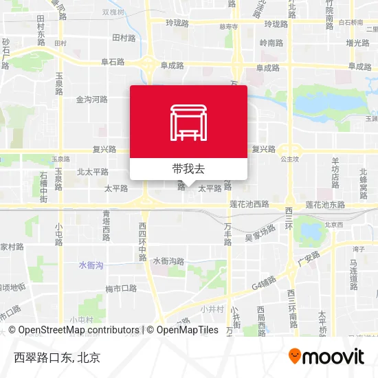 西翠路口东地图