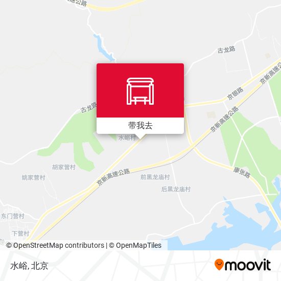 水峪地图