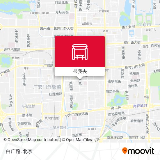 白广路地图