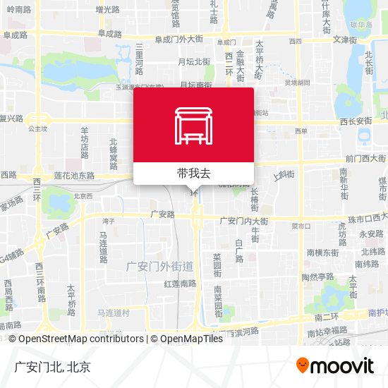 广安门北地图