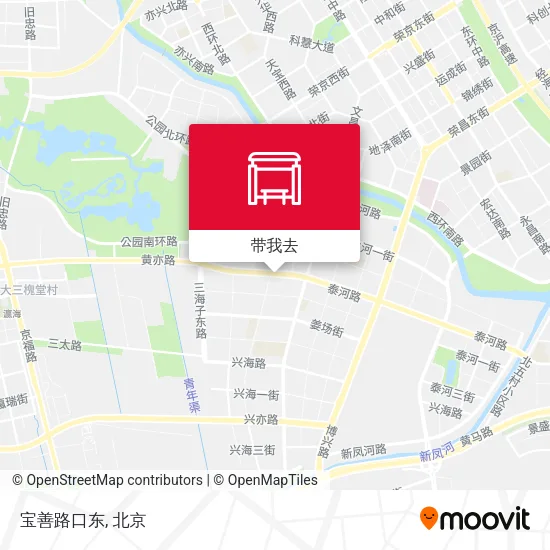 宝善路口东地图