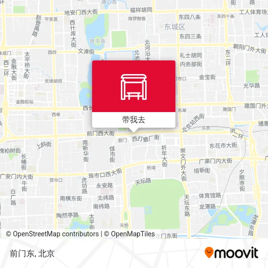 前门东地图