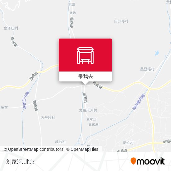 刘家河地图