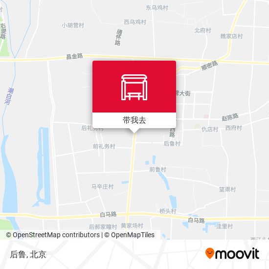 后鲁地图