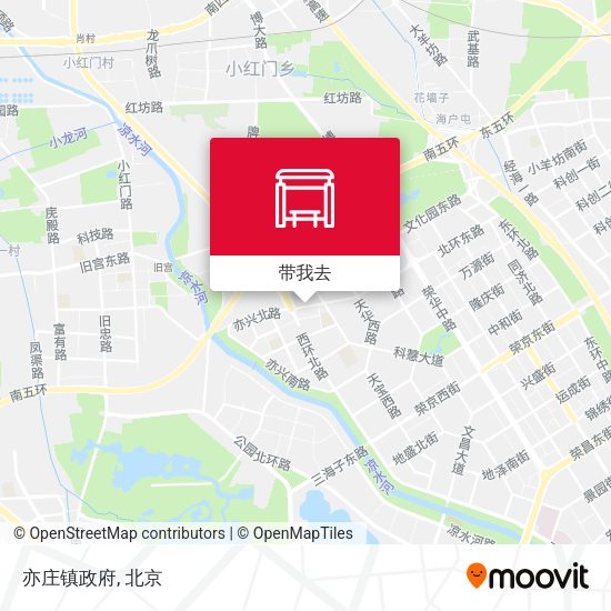 亦庄镇政府地图