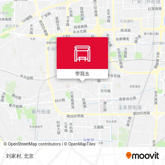 刘家村地图