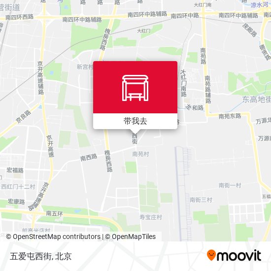 五爱屯西街地图