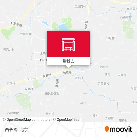 西长沟地图
