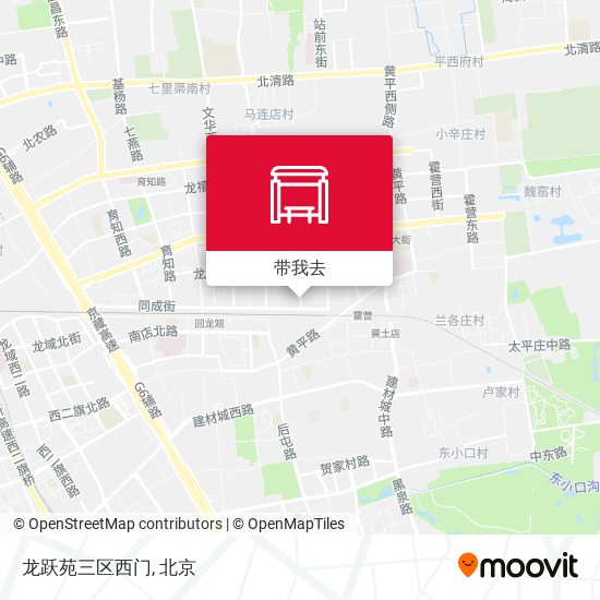 龙跃苑三区西门地图
