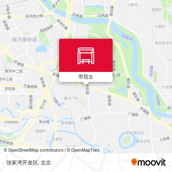 张家湾开发区地图
