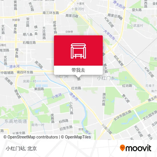 小红门站地图