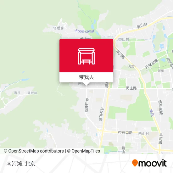 南河滩地图