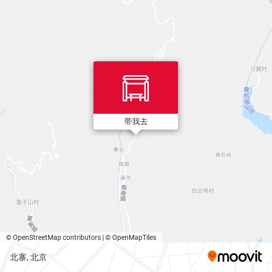 北寨地图