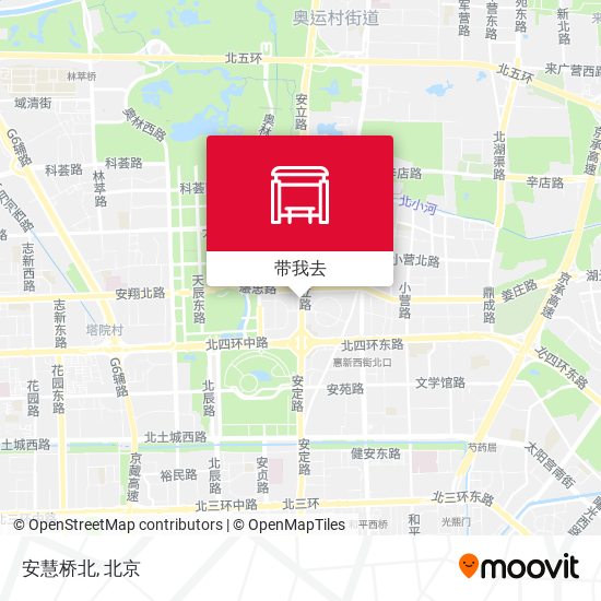 安慧桥北地图