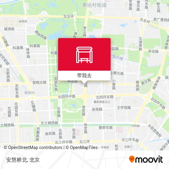 安慧桥北地图
