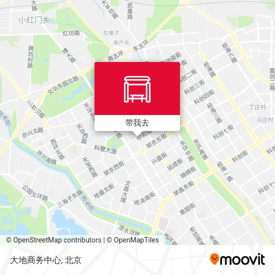 大地商务中心地图
