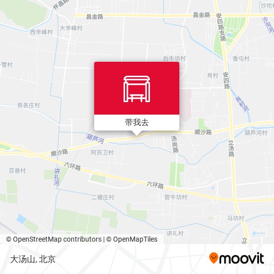 大汤山地图