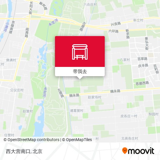 西大营南口地图