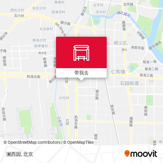 澜西园地图