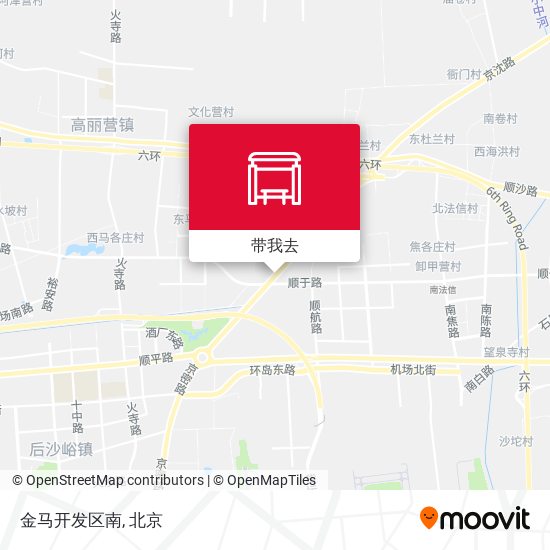 金马开发区南地图