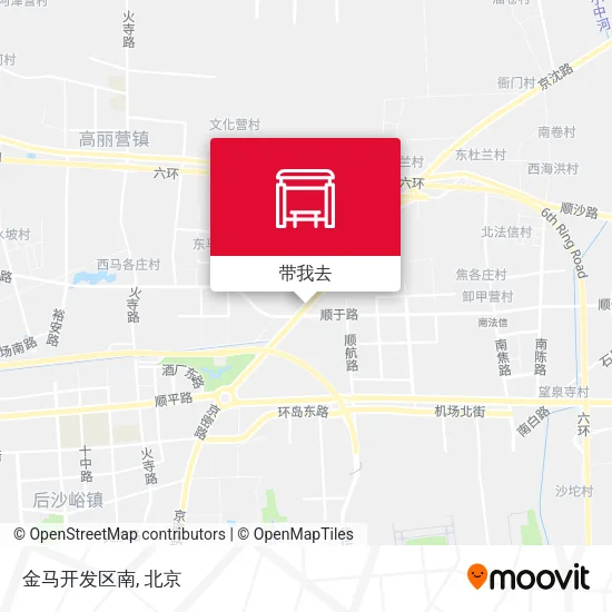 金马开发区南地图