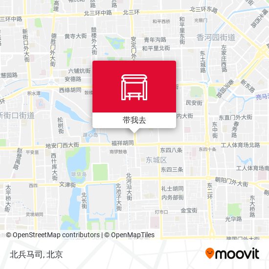 北兵马司地图