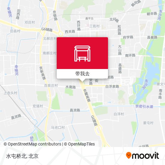 水屯桥北地图