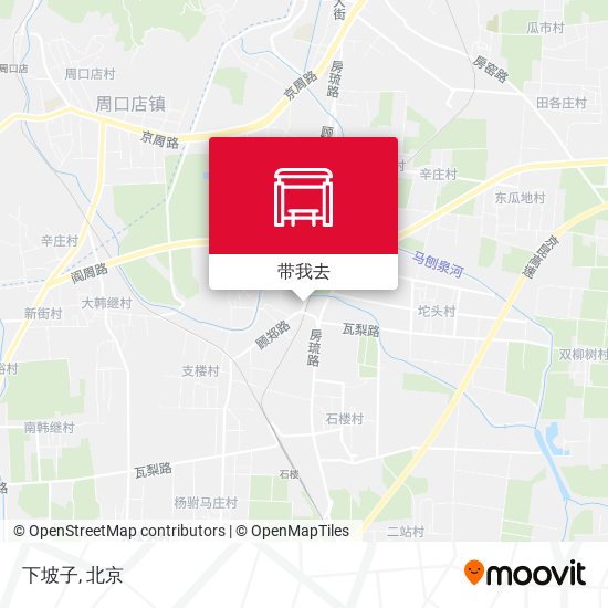 下坡子地图