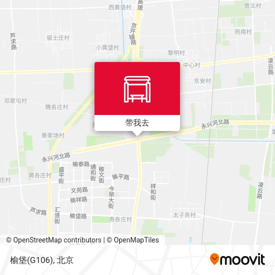 榆垡(G106)地图