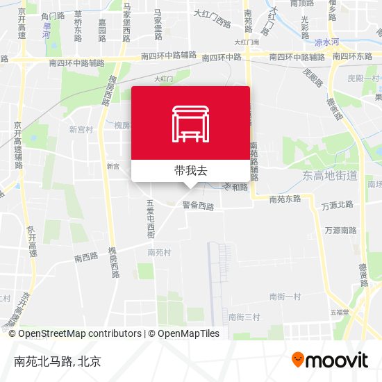 南苑北马路地图