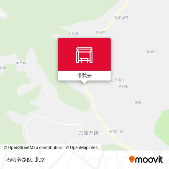 石峨养路队地图